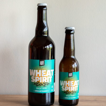 Wheat-Spirit-33cl-75cl présentation de la bière blanche wheat spirit disponible en 33cl et 75cl intégrant la gamme principale